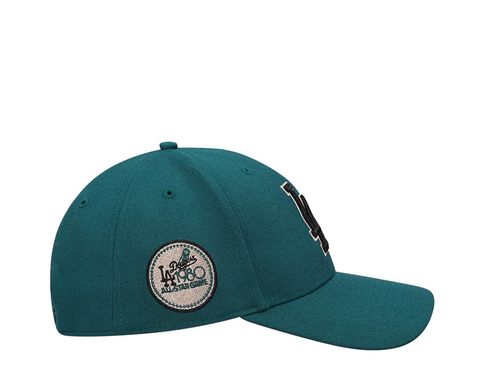 47Brand Los Angeles Dodgers All Star Game 1980 Pacific Green Sure Shot MVP Snapback Cap