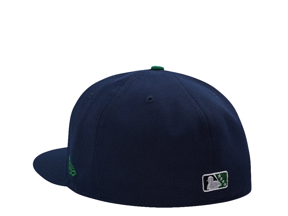New Era Hartford Yard Goats 10th Anniversary Ocean Blue Prime Edition 59Fifty Fitted Cap