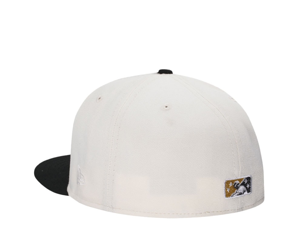 New Era Tulsa Drillers Chrome Black Prime Two Tone Edition 59Fifty Fitted Cap