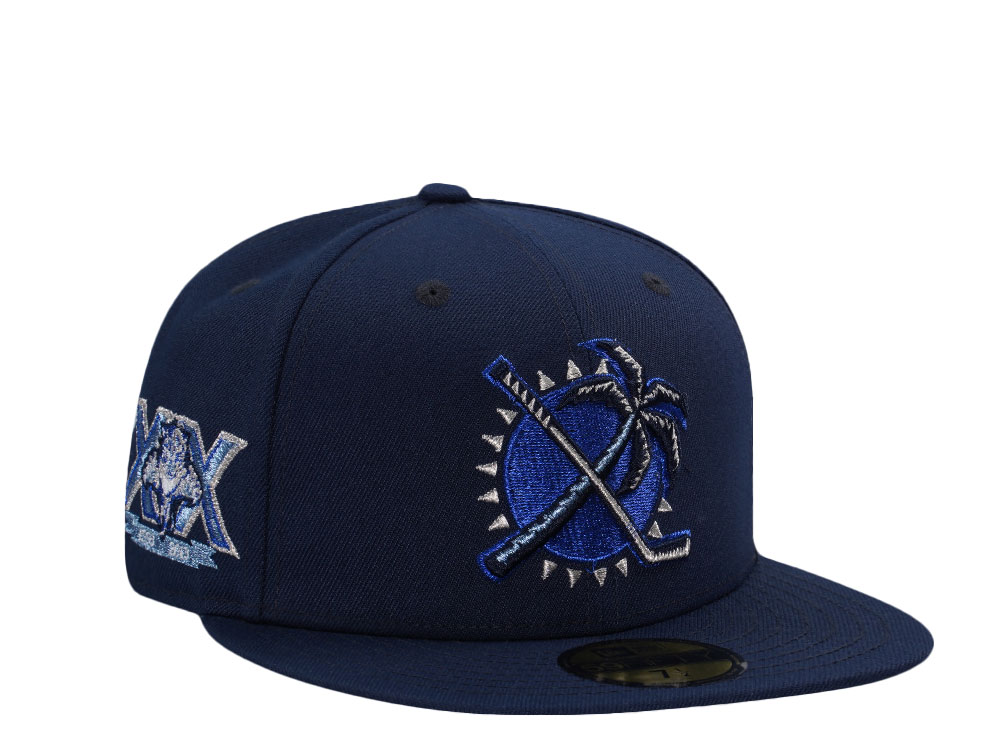 New Era Florida Panthers 20th Anniversary Ocean Blue Prime Edition 59Fifty Fitted Cap