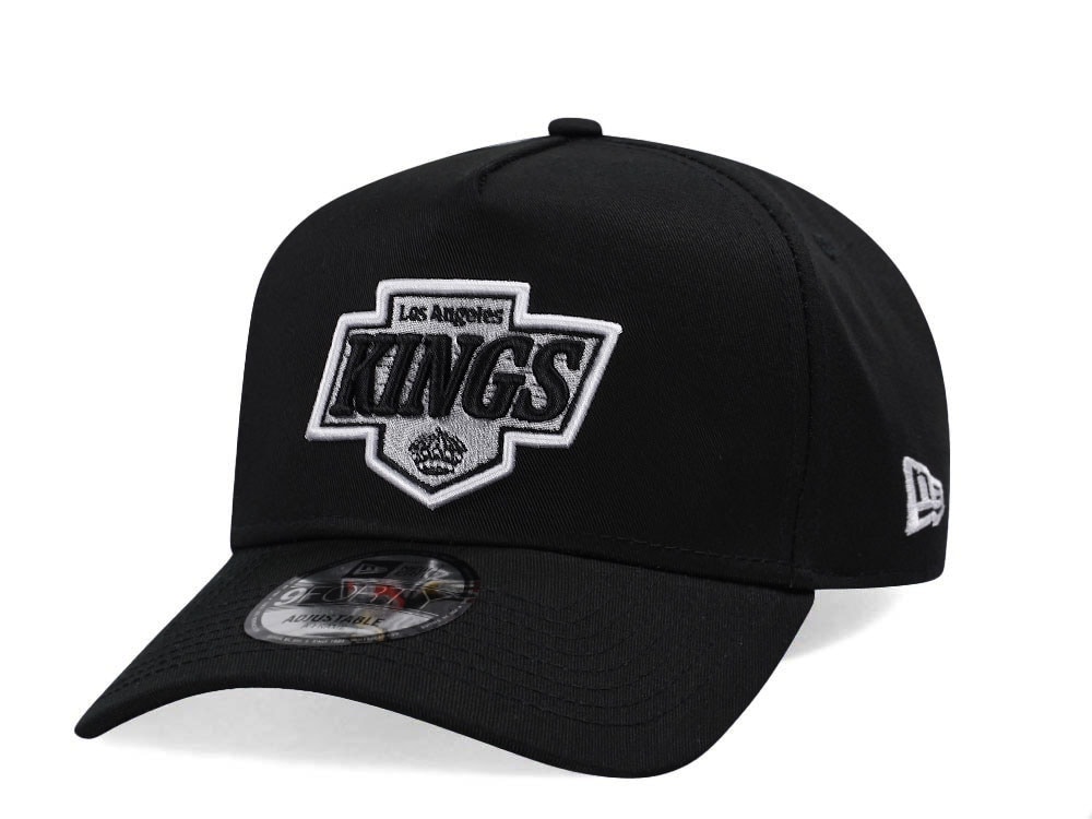 New Era Los Angeles Kings NHL Injection 2024 Black 9Forty A Frame Snapback Cap