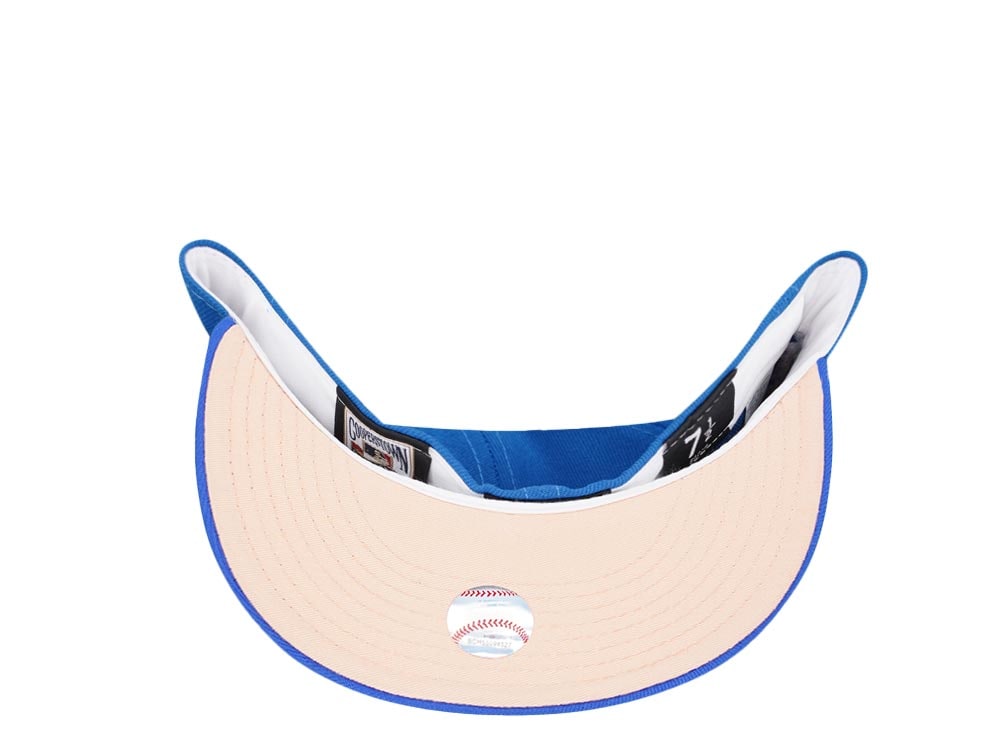 New Era Florida Marlins Inaugural Year 1993 Sneaky Blue Peach Two Tone Edition 59Fifty Fitted Cap