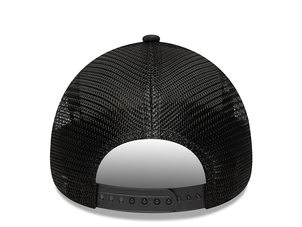 New Era Manchester United FC Reflective Black 9Forty A Frame Trucker Snapback Cap