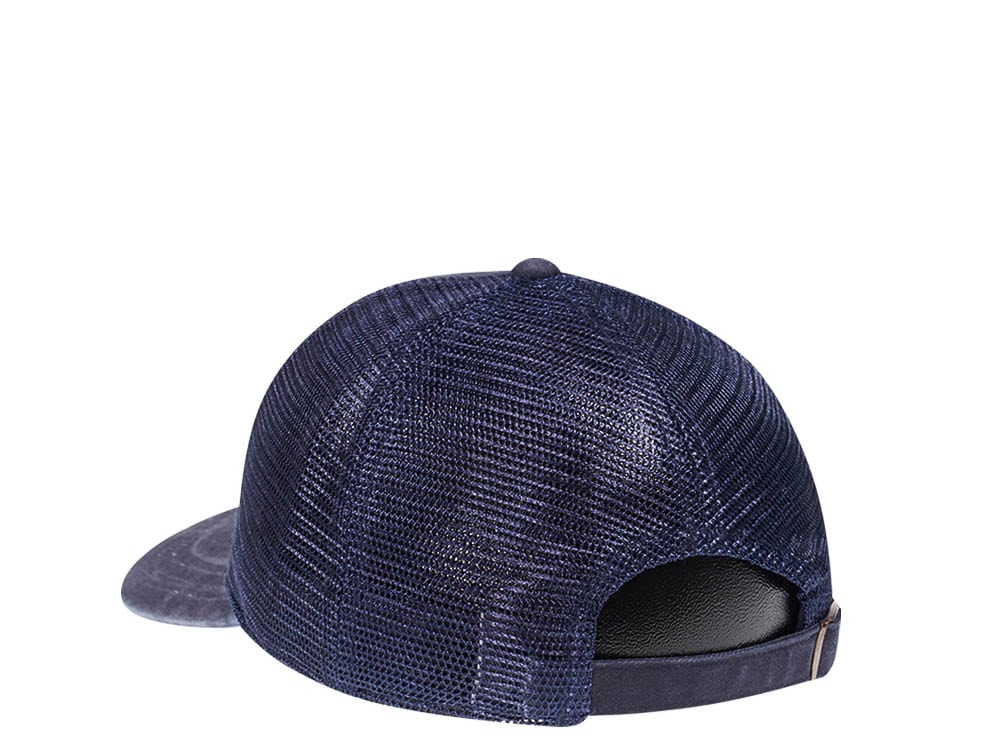 American Needle Hartford Whalers Navy Trucker Strapback Cap