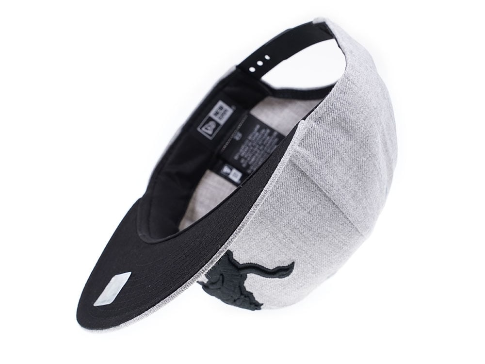 New Era Detroit Lions Heather Black Edition 9Fifty Snapback Cap
