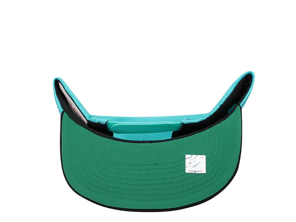 Mitchell & Ness Vancouver Grizzlies Team Two Tone 2.0 Teal Snapback Cap