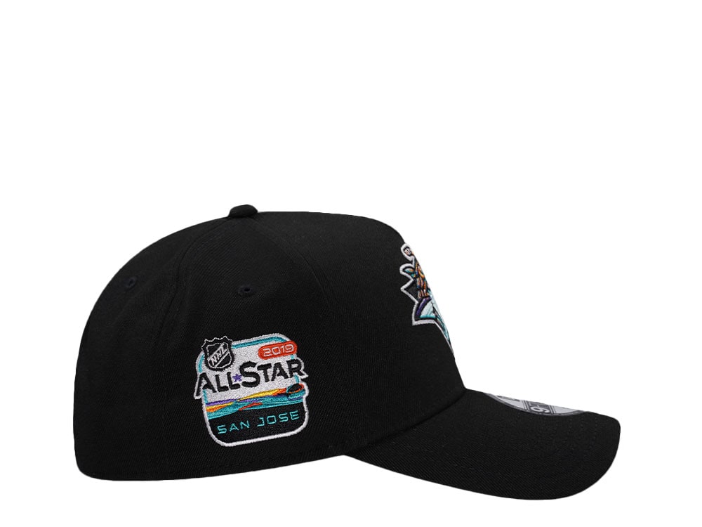 New Era San Jose Sharks All Star Game 2019 Black Prime Edition 9Forty A Frame Snapback Cap