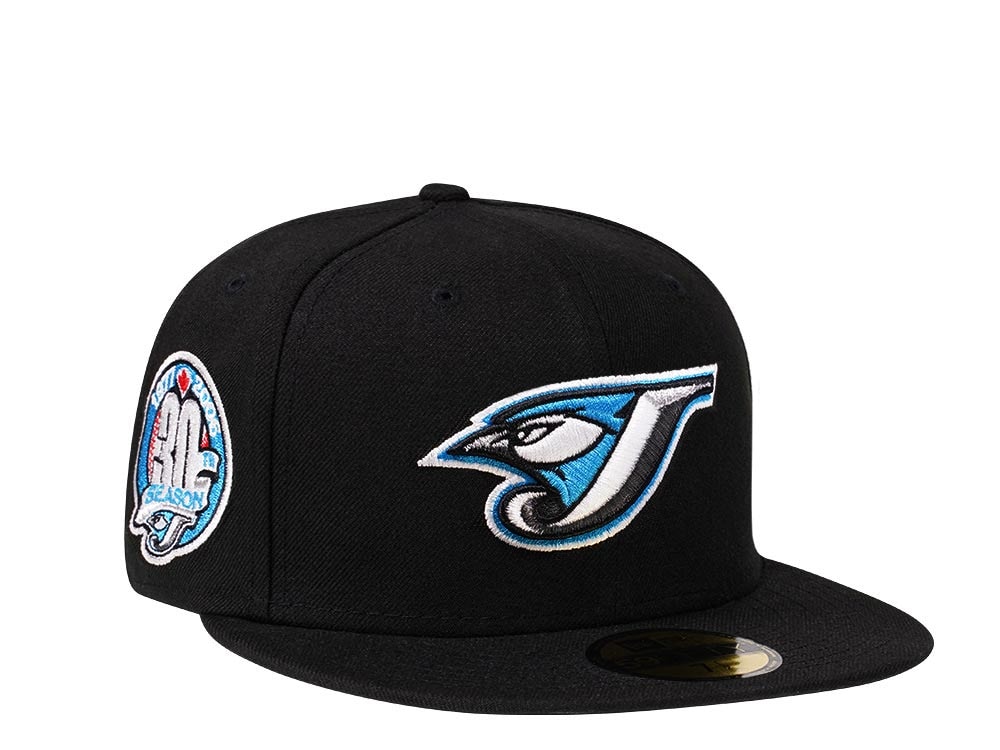 New Era Toronto Blue Jays 30th Season Black and Blue 59Fifty Fitted Cap