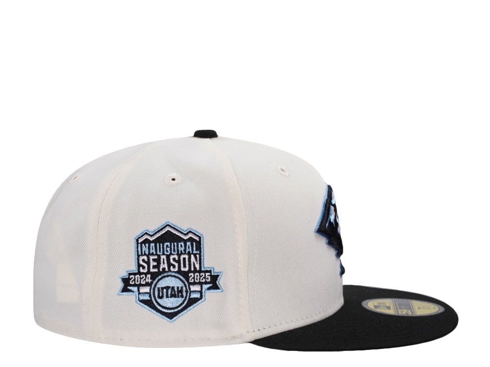 New Era Utah Mammoth Inaugural Season 2024 Chrome Two Tone Edition 59Fifty Fitted Cap