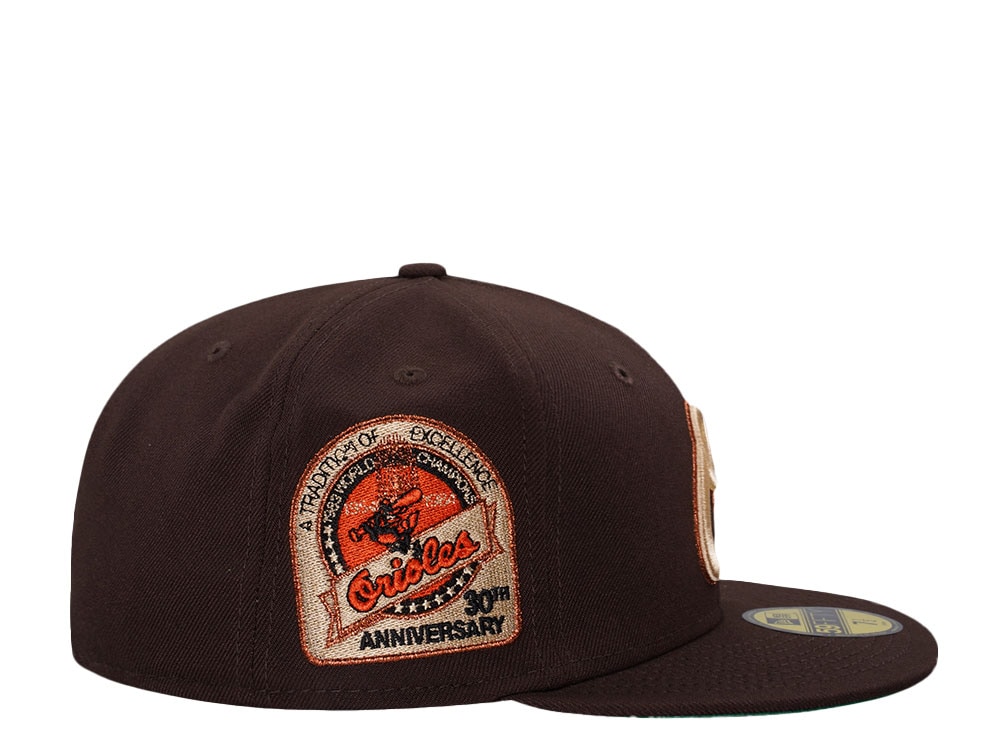 New Era Baltimore Orioles 30th Anniversary Chocolate Edition 59Fifty Fitted Cap