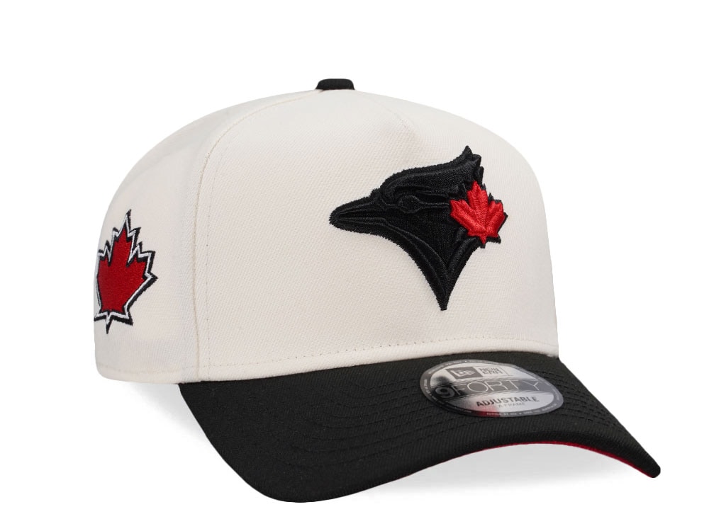 New Era Toronto Blue Jays Detail Chrome Two Tone Edition 9Forty A Frame Snapback Cap