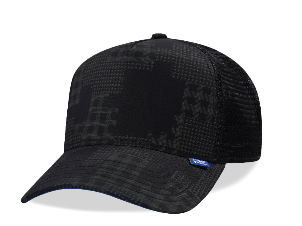 Djinns Camouflage Black Trucker Snapback Cap