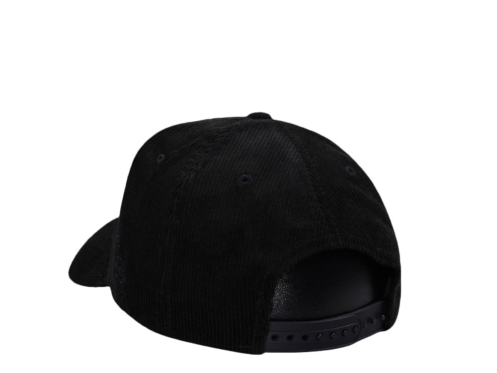 New Era New Orleans Saints 50th Anniversary Black Corduroy Edition 9Forty A Frame Snapback Cap