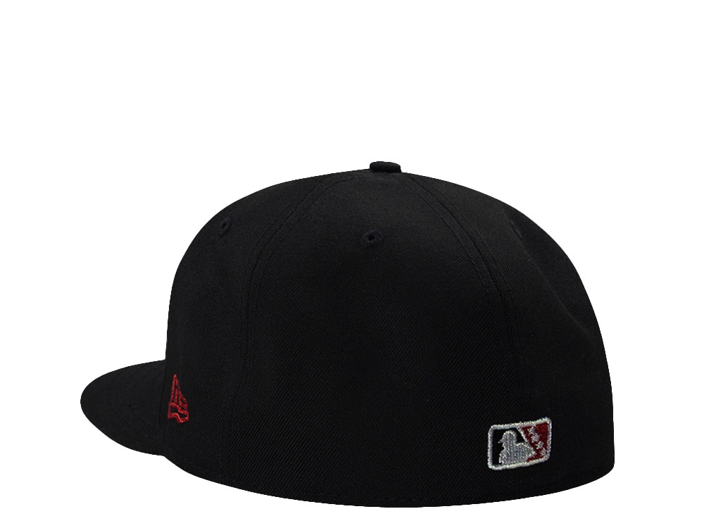 New Era Hickory Crawdads 25th Anniversary Black Prime Edition 59Fifty Fitted Cap