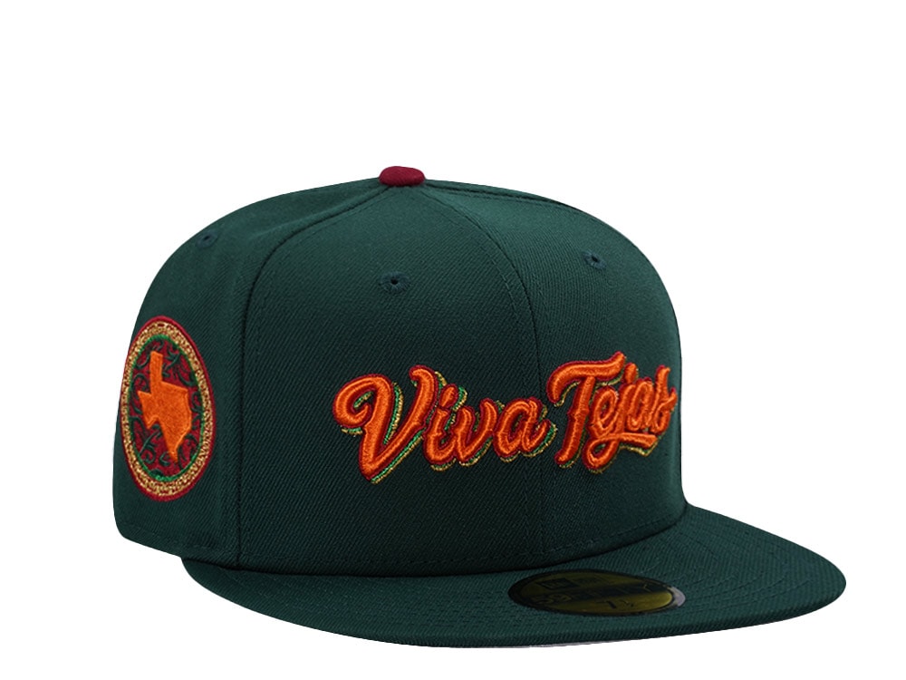 New Era Texas Rangers City Connect Dark Green Prime Edition 59Fifty Fitted Cap