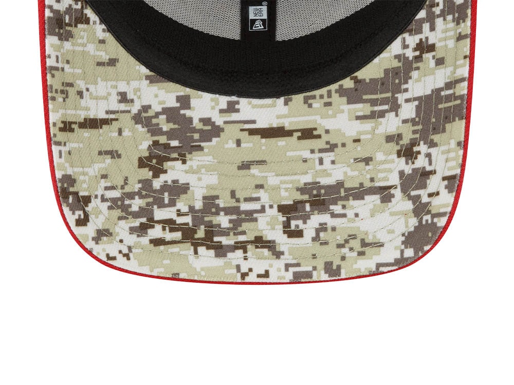 New Era Arizona Cardinals Salute to Service 2022 39Thirty Stretch Cap
