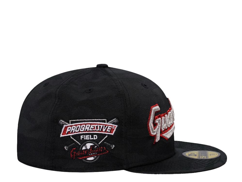New Era Cleveland Guardians Progressiv Field Midnight Camo Edition 59Fifty Fitted Cap