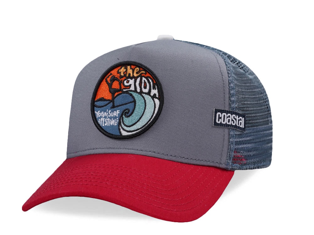 Djinns The Glow Yoga Surf Festival Trucker Snapback Cap