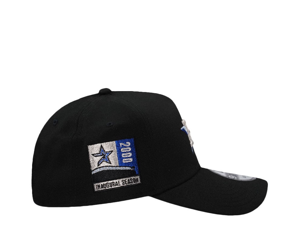New Era Houston Astros Inaugural Season 2000 Black Prime Edition 9Forty A Frame Snapback Cap