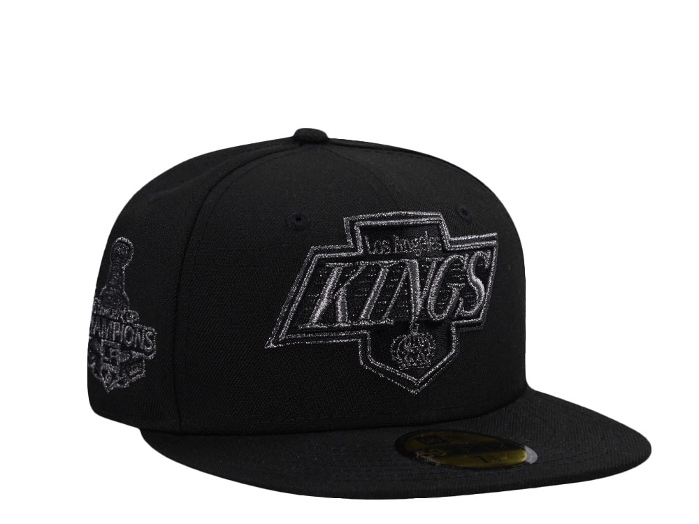 New Era Los Angeles Kings Stanley Cup 2012 Liquid Titanium Prime Edition 59Fifty Fitted Cap