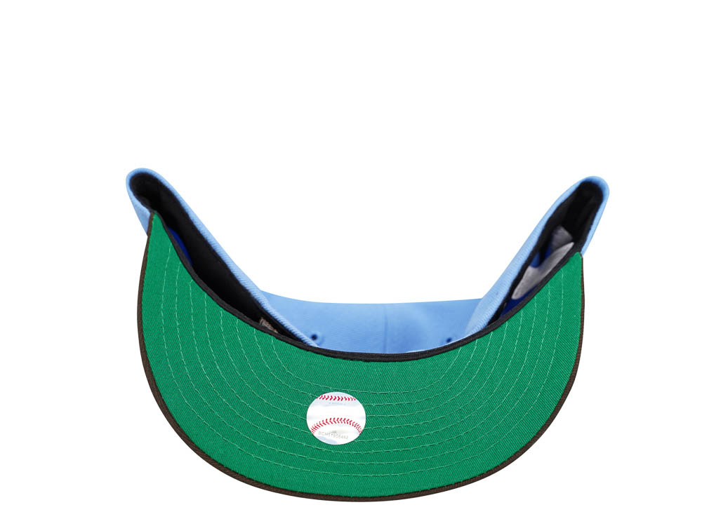 New Era Kansas City Royals 40th Anniversary Powder Blue Throwback Two Tone Edition 59Fifty Fitted Cap