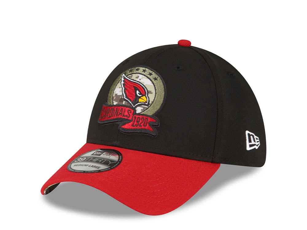 New Era Arizona Cardinals Salute to Service 2022 39Thirty Stretch Cap
