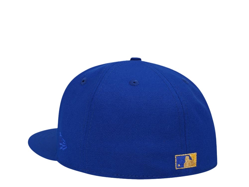 New Era Los Angeles Dodgers Jackie Robinson 75 Years Black Gold Edition 59Fifty Fitted Cap