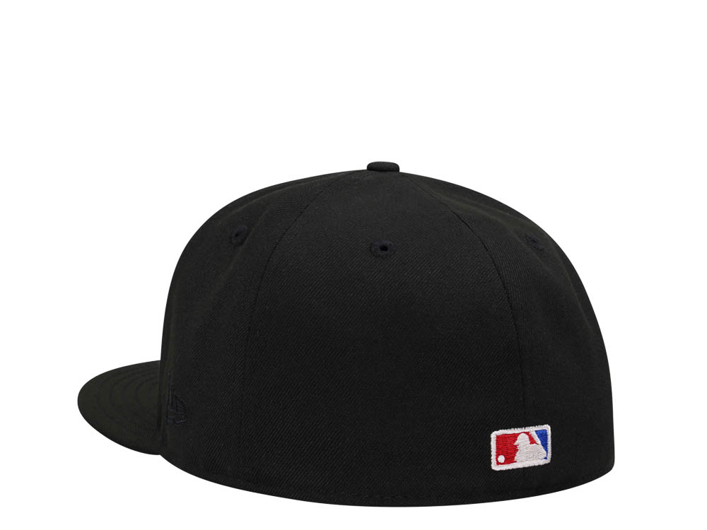 New Era Minnesota Twins Black Throwback Edition 59Fifty Fitted Cap