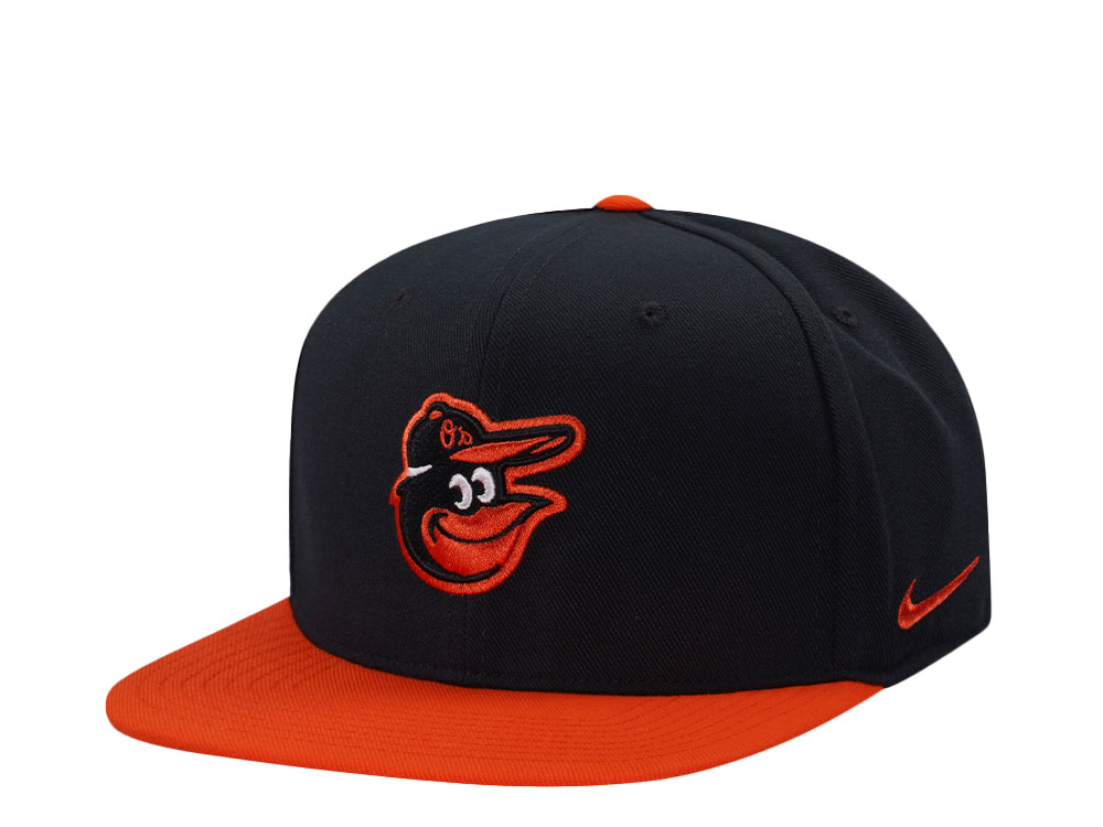 Nike Baltimore Orioles Dri-Fit Pro Black Two Tone Edition Snapback Cap