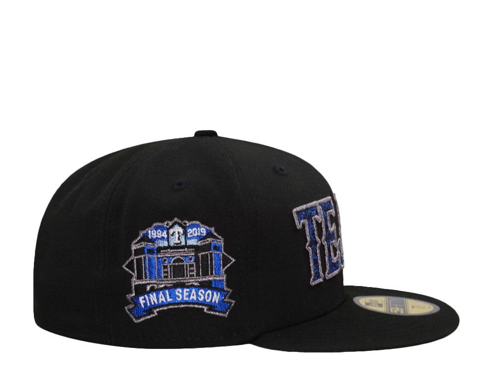 New Era Texas Rangers Final Season Liquid Titanium Prime Edition 59Fifty Fitted Cap