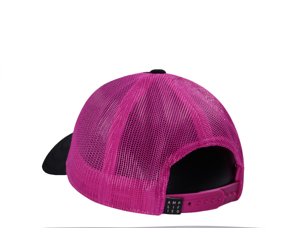 Amplified Pink Floyd Black Pink Trucker Snapback Cap