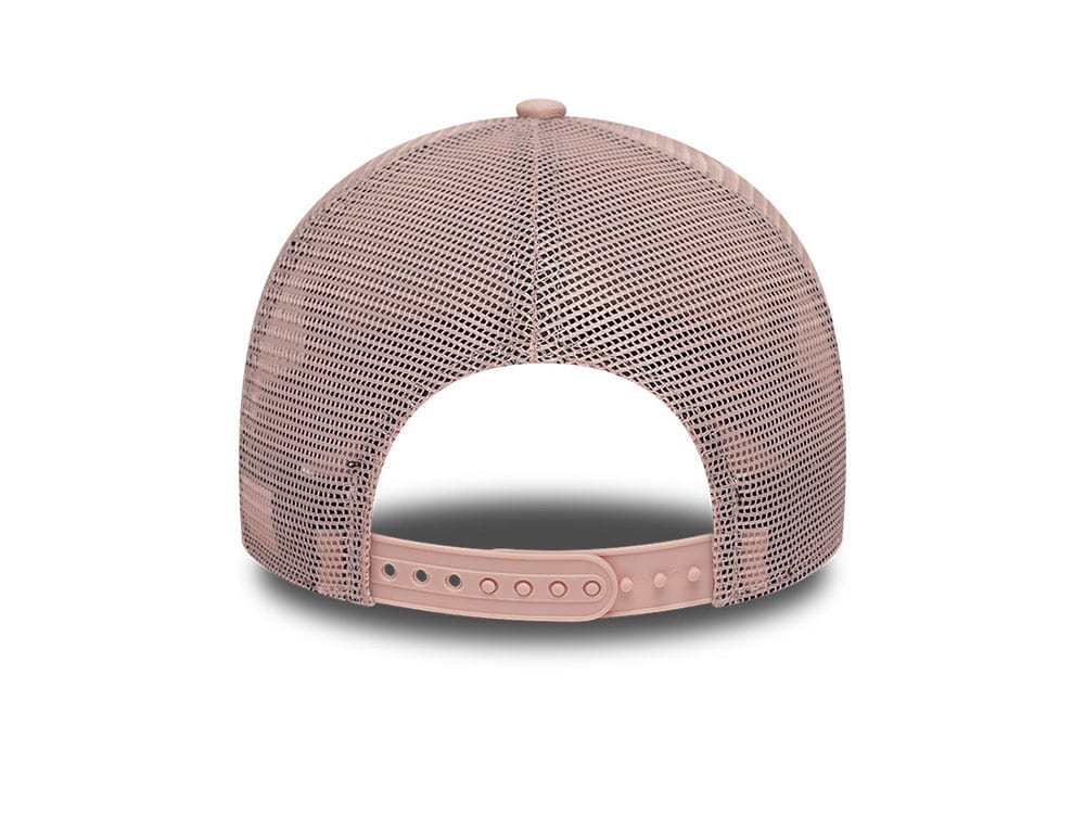 New Era Buffalo NY Tonal Patch Pink 9Forty A Frame Trucker Snapback Cap