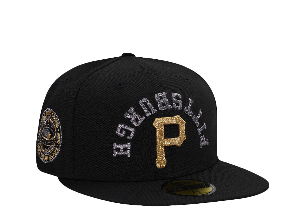 New Era Pittsburgh Pirates Stadium Anniversary Chain Stitch Metallic Prime Edition 59Fifty Fitted Cap
