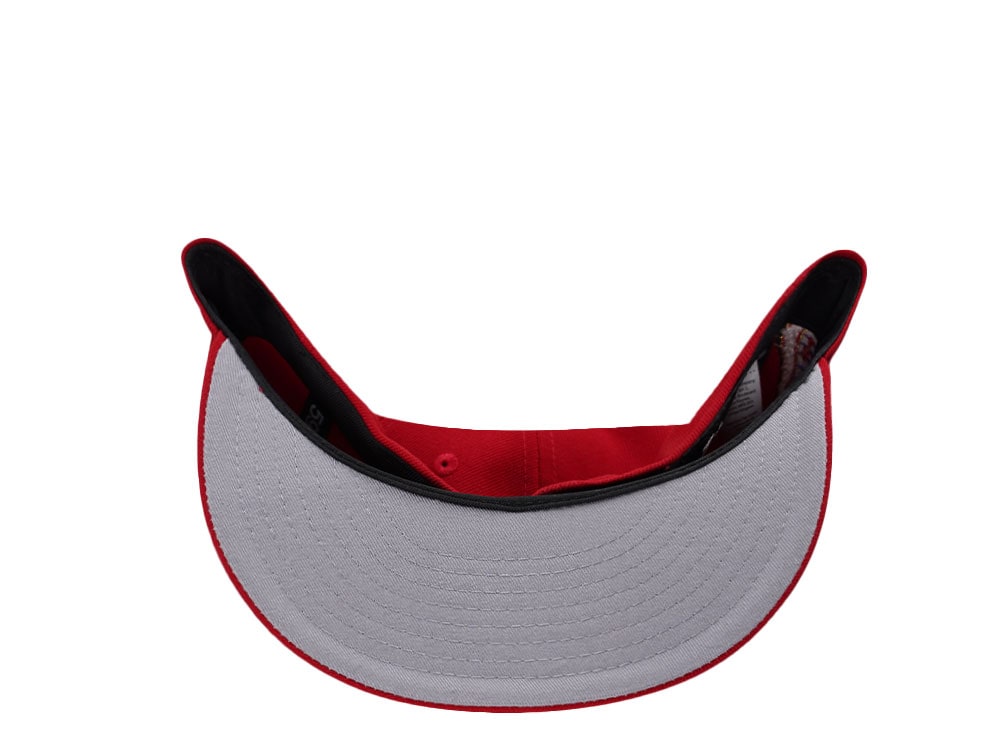 New Era Detroit Red Wings Centennial Stanley Cup Champions 2002 Red Prime Edition 59Fifty Fitted Cap