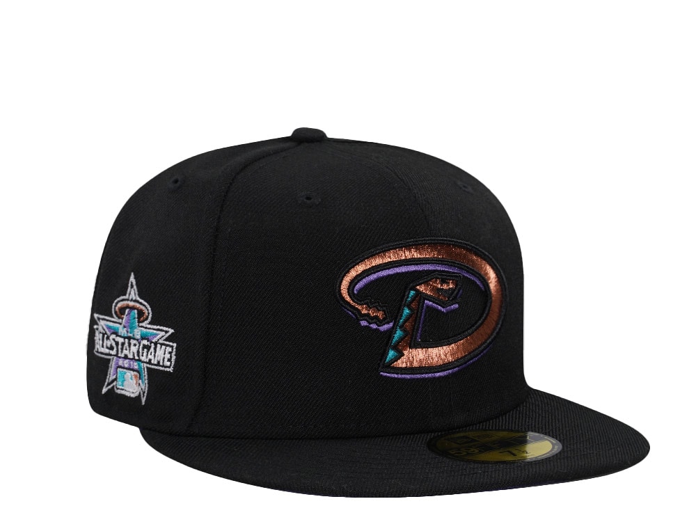 New Era Arizona Diamondbacks World Series 2001 Black and Purple Edition 59Fifty Fitted Cap