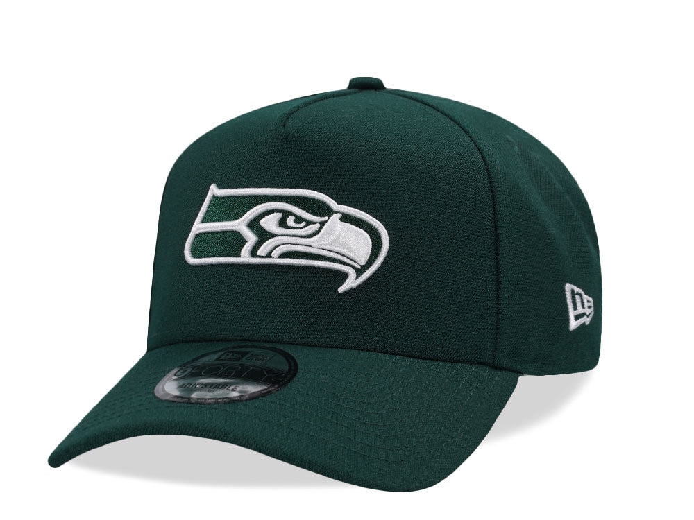 New Era Seattle Seahawks Field Green Prime Edition 9Forty A Frame Snapback Cap