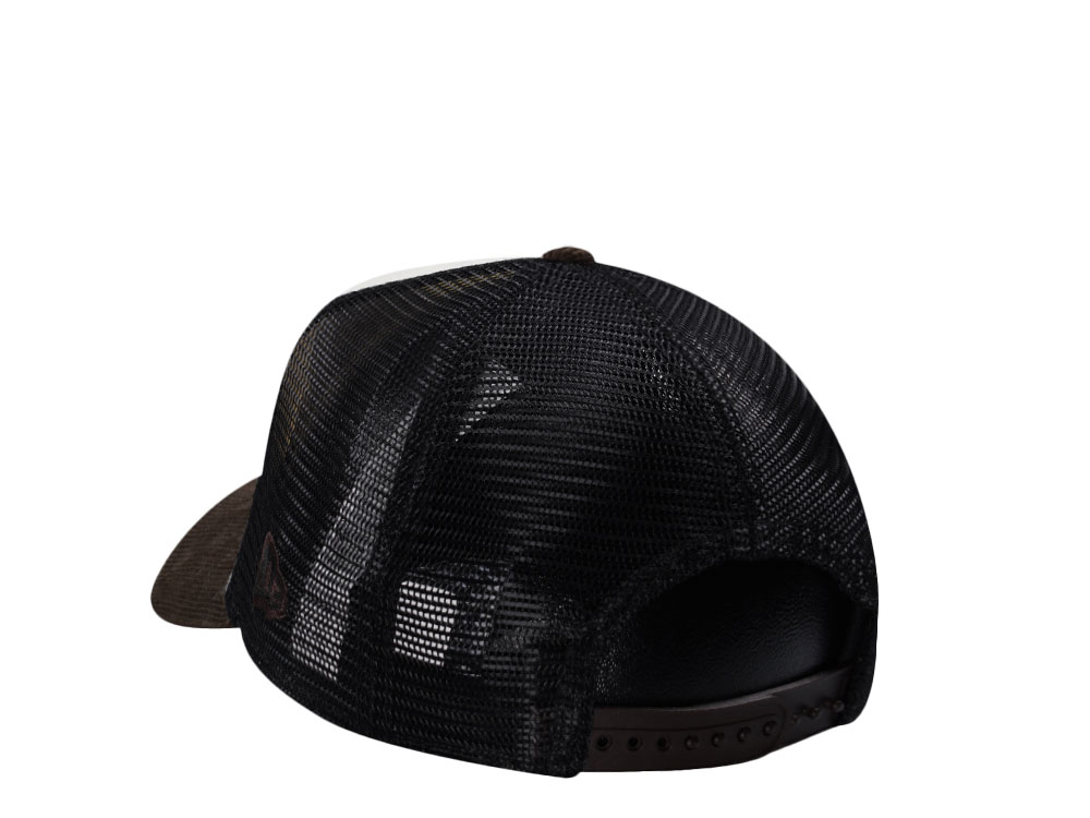 New Era Vancouver Grizzlies Corduroy Trucker Edition 9Forty A Frame Snapback Cap