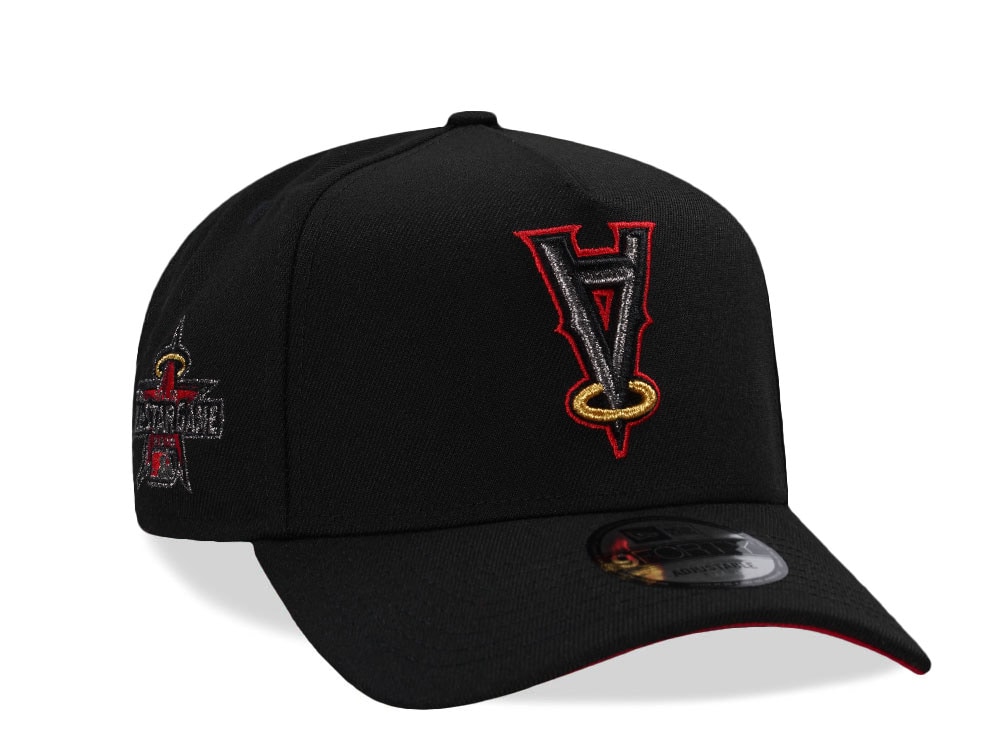 New Era Anaheim Angels Black And Red Upside Down Edition 9Forty A Frame Snapback Cap