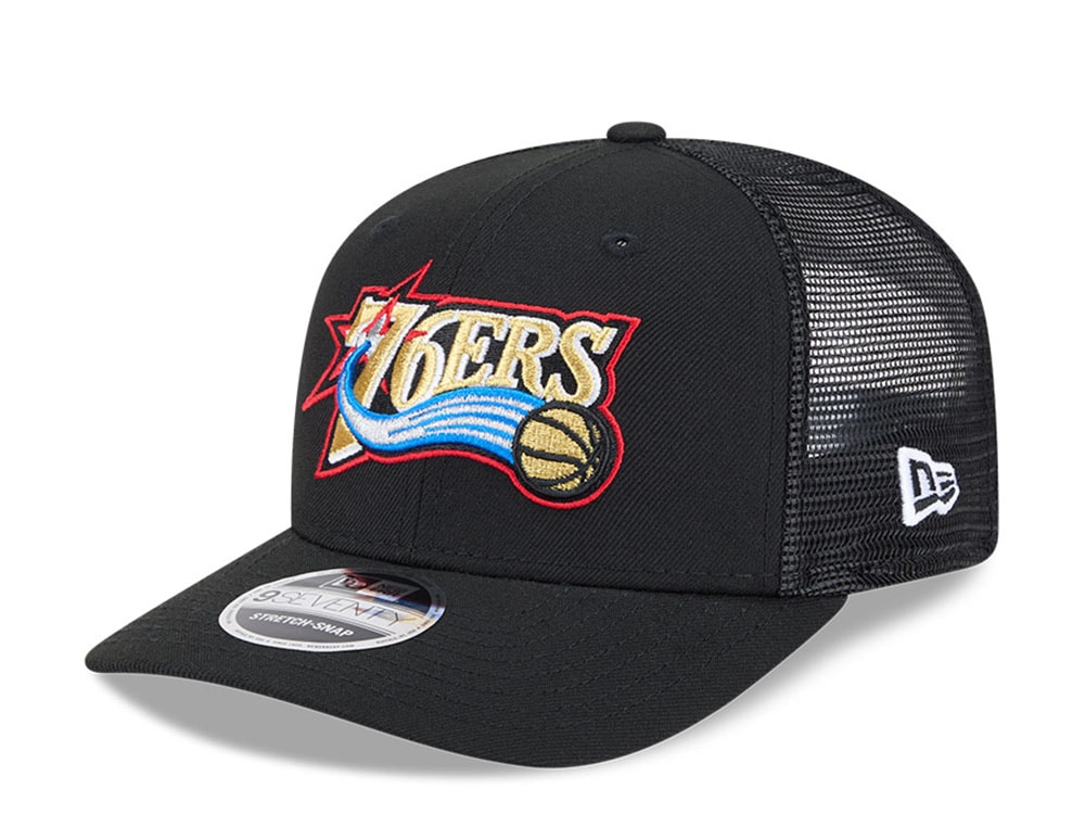 New Era Philadelphia 76ers HWC Edition 9Seventy Trucker Snapback Cap