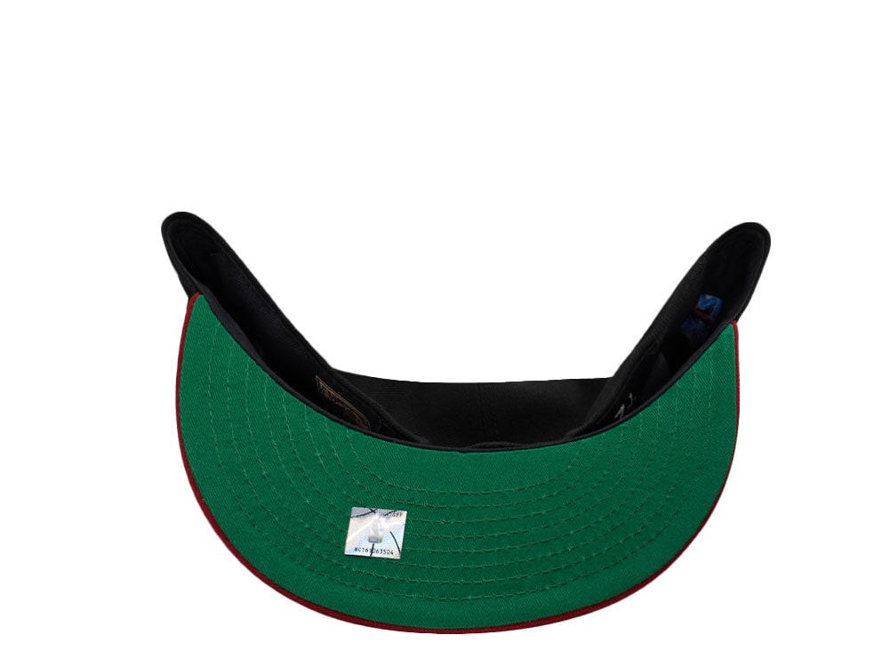 New Era Seattle Supersonics NBA on NBC Black Two Tone Edition 59Fifty Fitted Cap