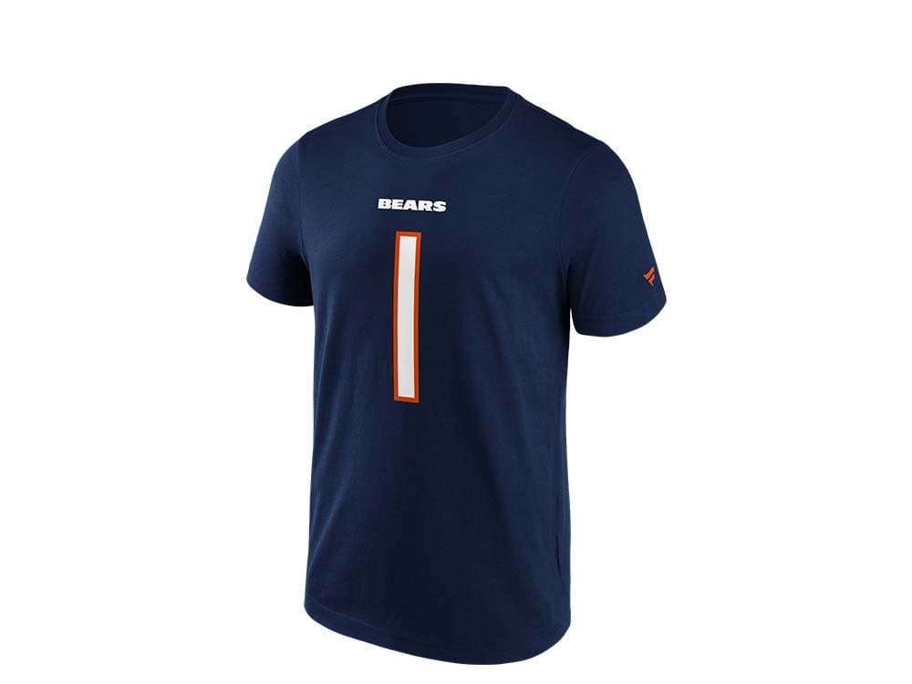 Fanatics Chicago Bears Justin Fields Name & Number T-Shirt