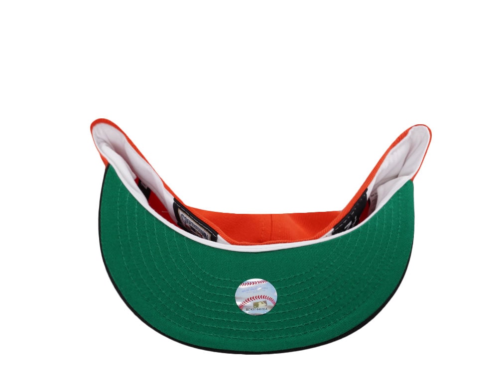 New Era Baltimore Orioles 30th Anniversary Orange Two Tone Edition 59Fifty Fitted Cap