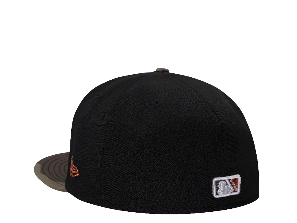 New Era Round Rock Jackalopes Camouflage Two Tone Edition 59Fifty Fitted Cap
