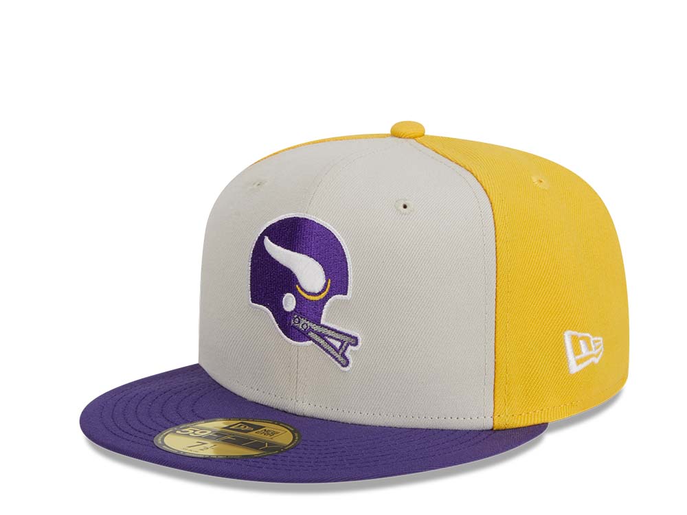New Era Minnesota Vikings NFL Sideline 2023 59Fifty Fitted Cap