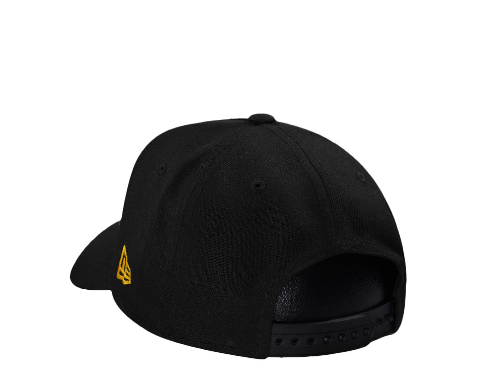 New Era Los Angeles Lakers Blackout Prime Edition 9Forty A Frame Snapback Cap