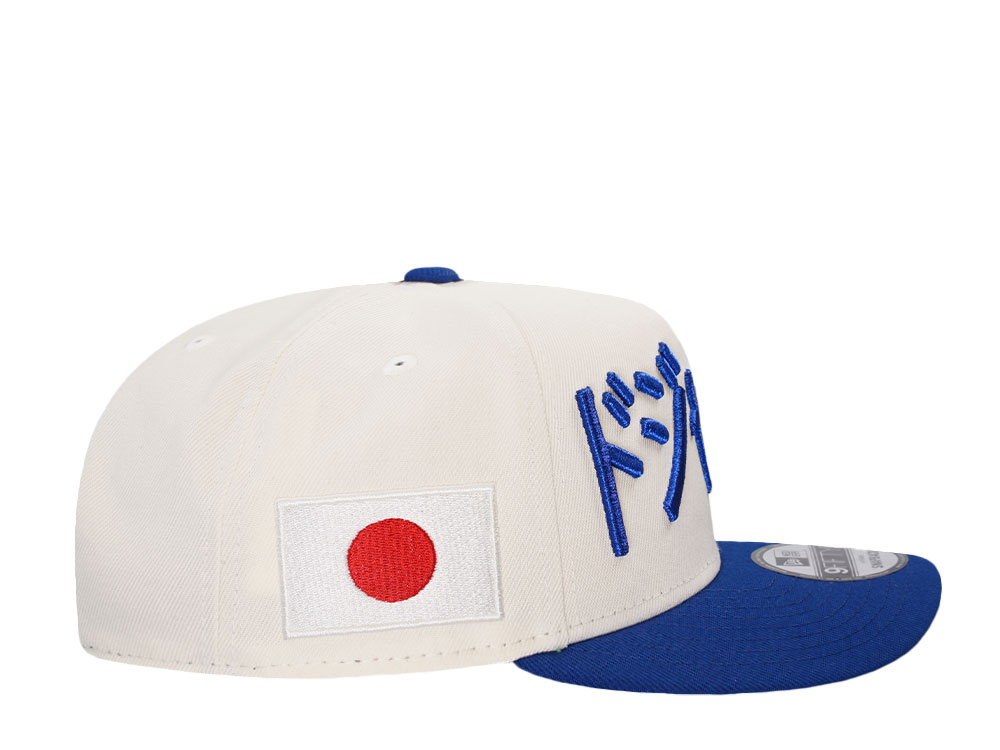 New Era Los Angeles Dodgers Kanji Chrome Two Tone Edition 9Fifty Snapback Cap