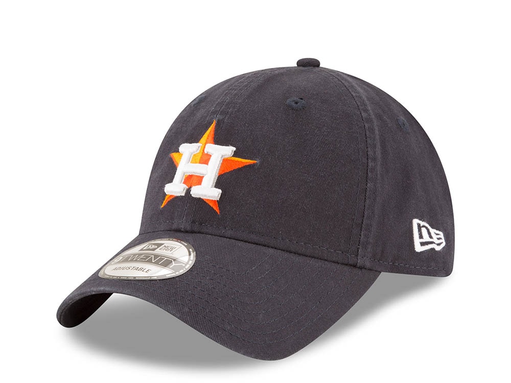 New Era Houston Astros Core Classic Navy 9Twenty Strapback Cap