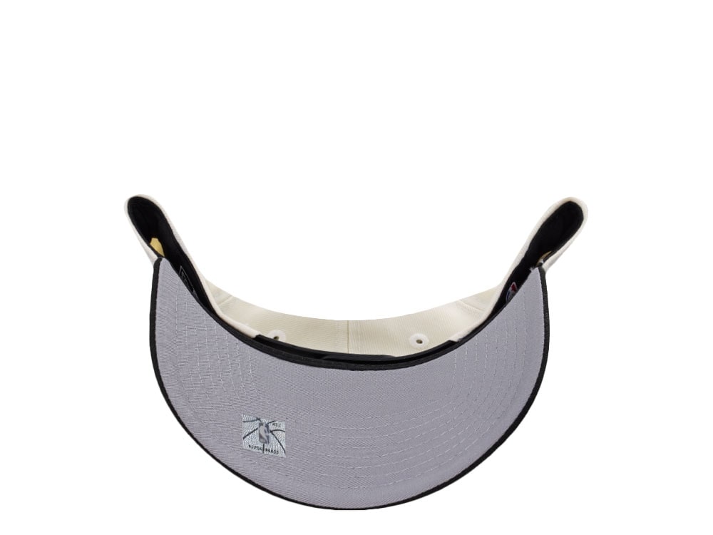 New Era Brooklyn Nets Classic Chrome Two Tone Edition 9Forty A Frame Snapback Cap