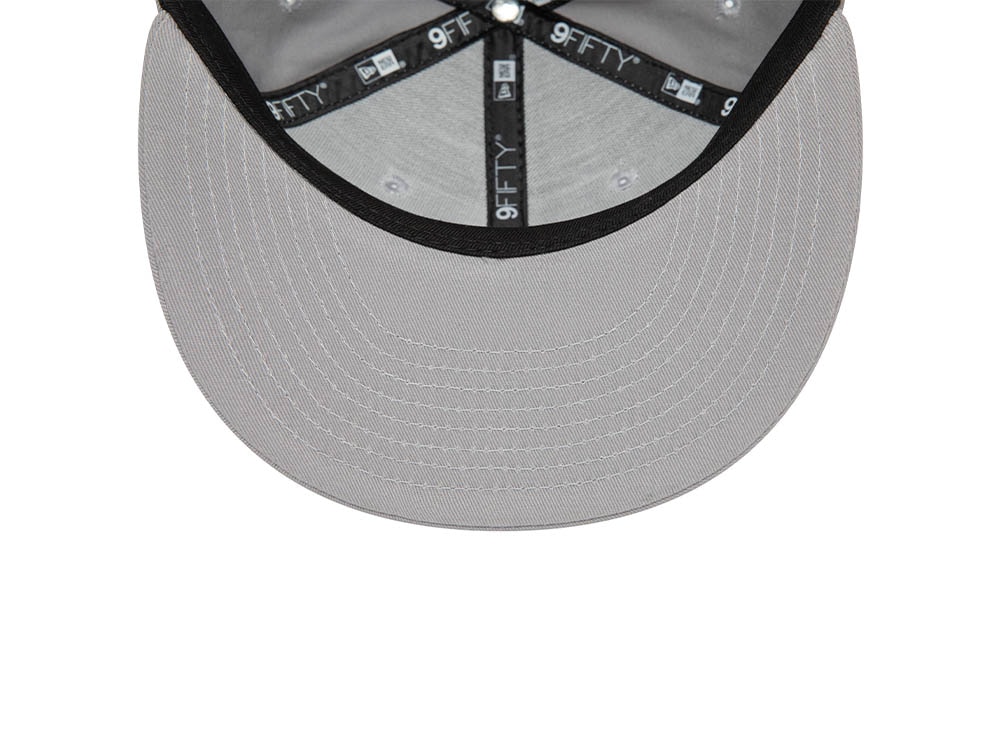 New Era New York Yankees White Outline Grey 9Fifty Snapback Cap