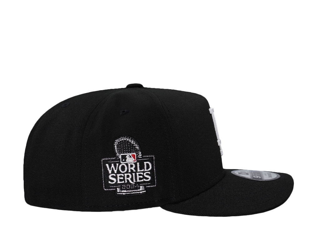 New Era Los Angeles Dodgers World Series 2024 Black Prime Edition 9Fifty A Frame Snapback Cap
